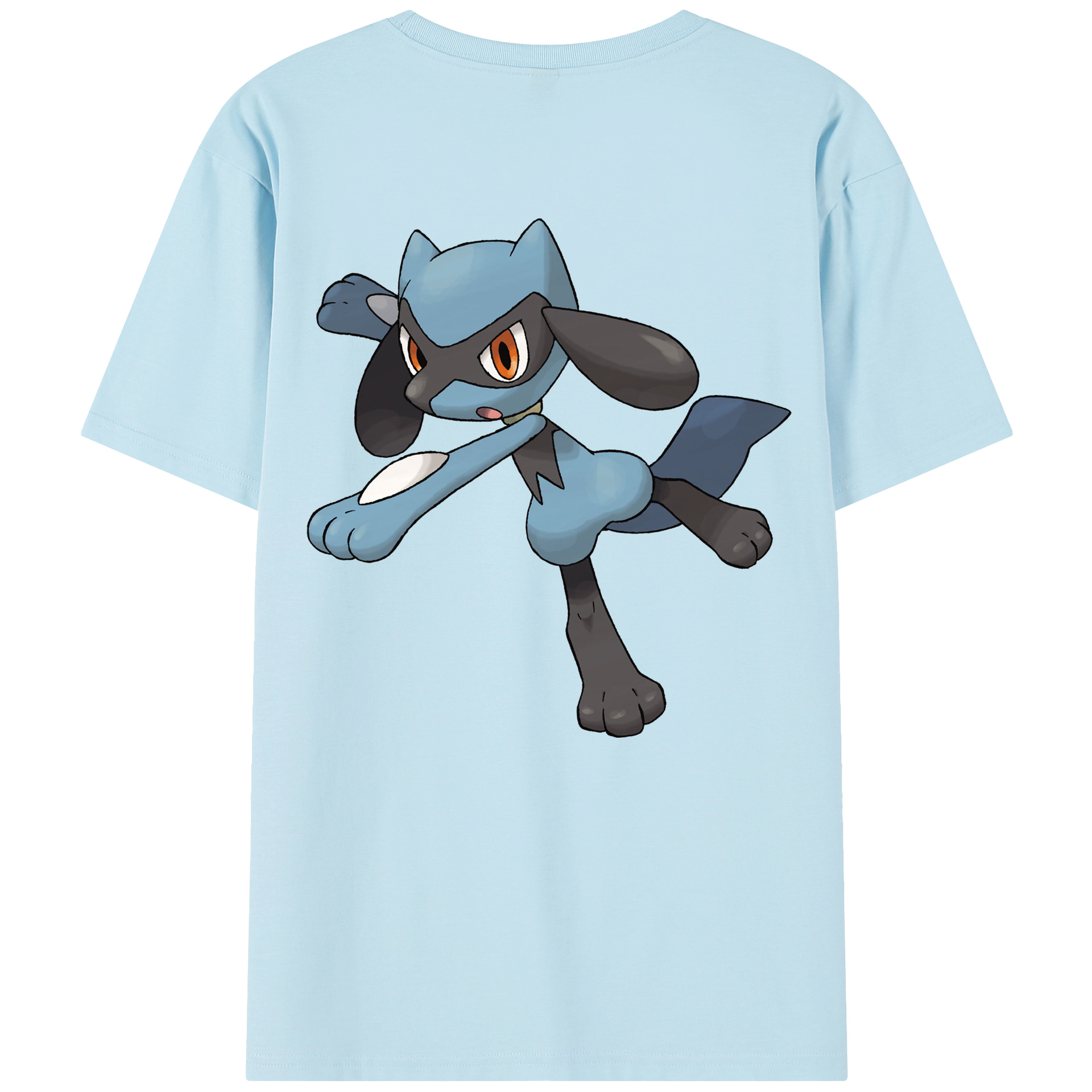 （画像用） ポケットモンスター Pokémon 綿100％半袖Tシャツ（背面プリント）